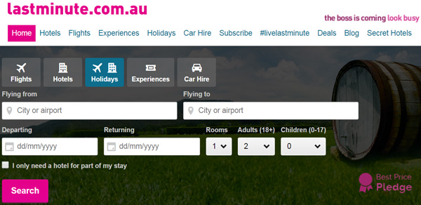 Lastminute-travel