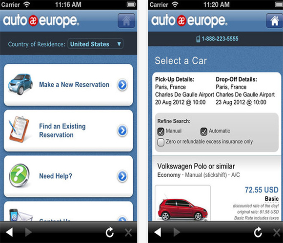 auto-europe-mobile-app