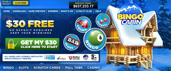 Bingo Cabin Logo