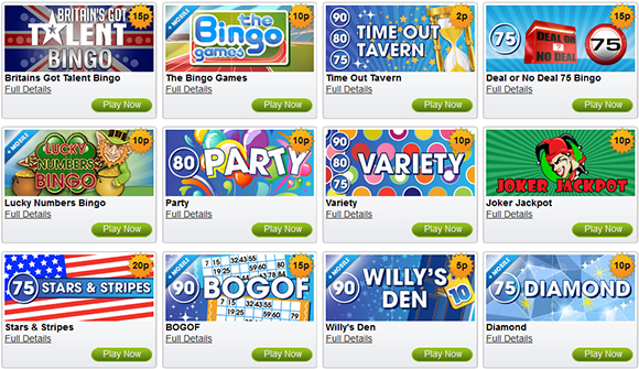 Bingo Cafe Games