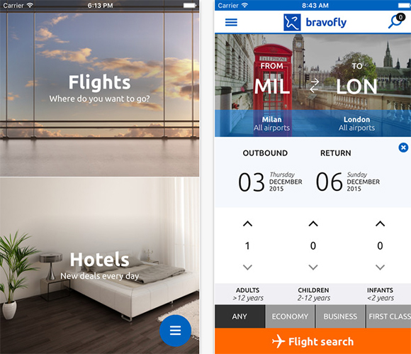 bravofly-mobile-app