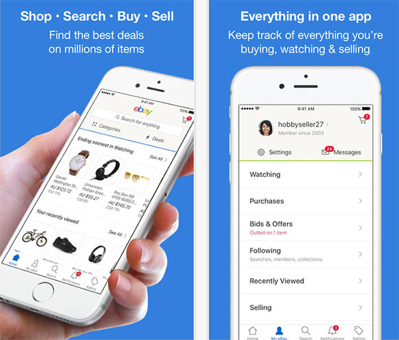 eBay-mobile-app