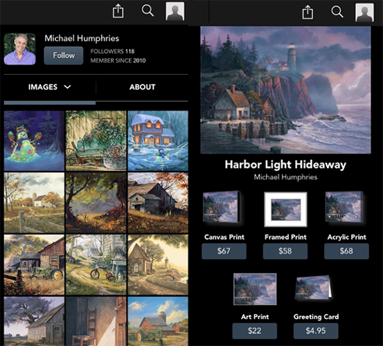fine-art-america-mobile-app