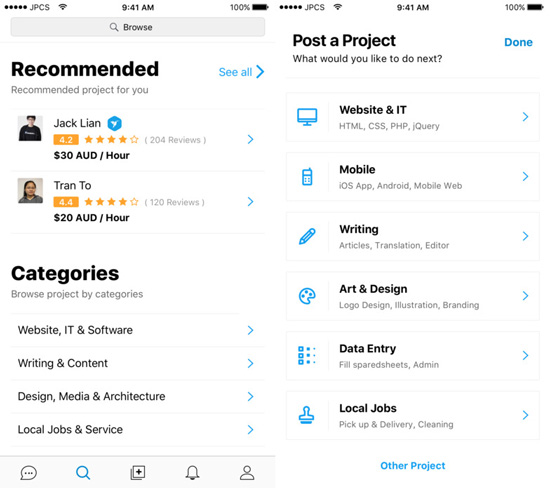 freelancer-app
