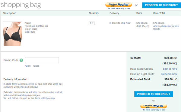 Freshpair checkout