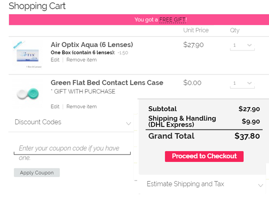 Honey Color checkout