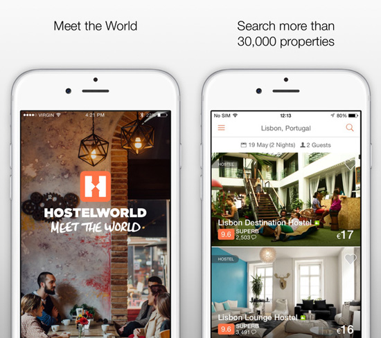 hostelworld-mobile-app