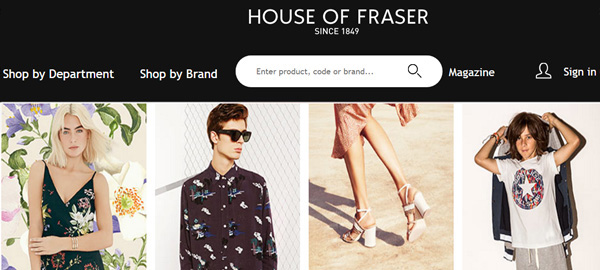 House Of Fraser Logo