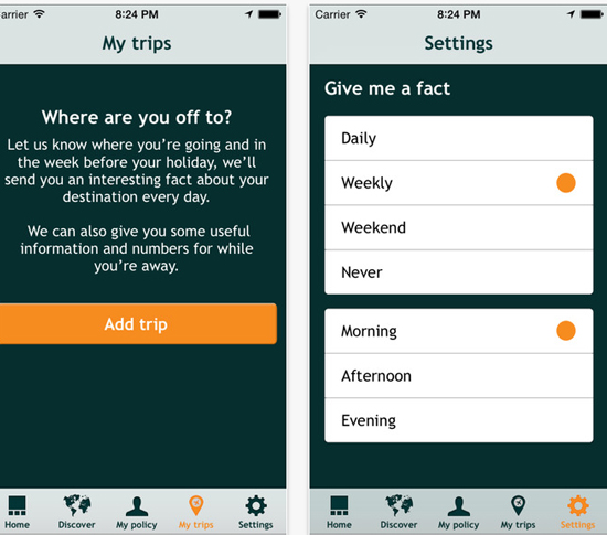 InsureandGo mobile app