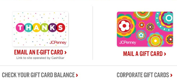 JCPenney Gift Card