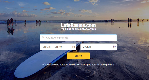 LateRooms Logo