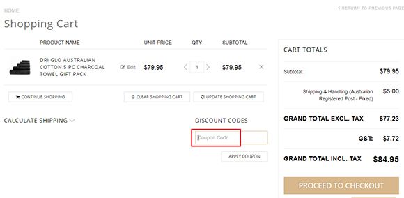 Redeem Coupons