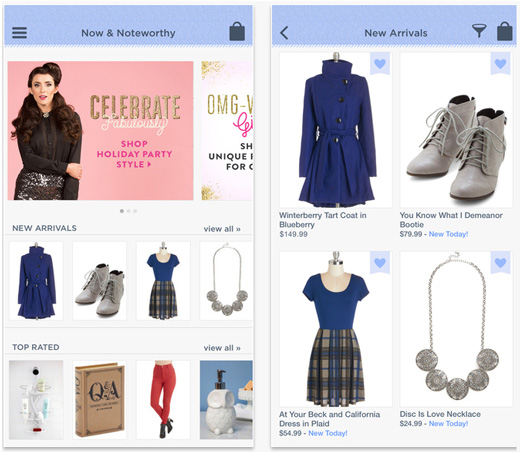 Modcloth Mobileapp