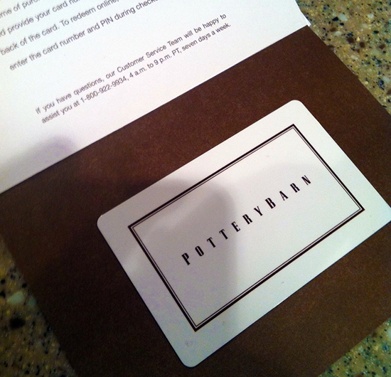 Pottery Barn Furniture