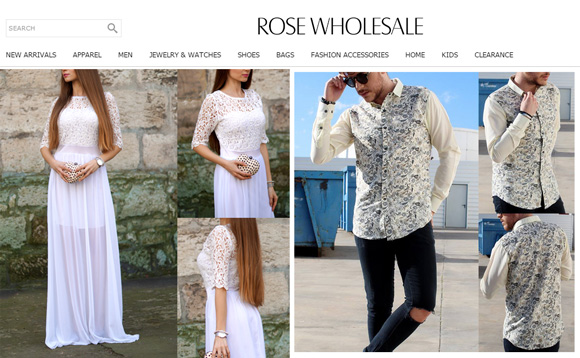 RoseWholesale Logo