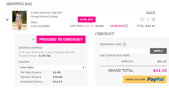 RoseWholesale check out