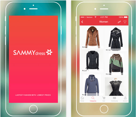 sammydress-mobile-app
