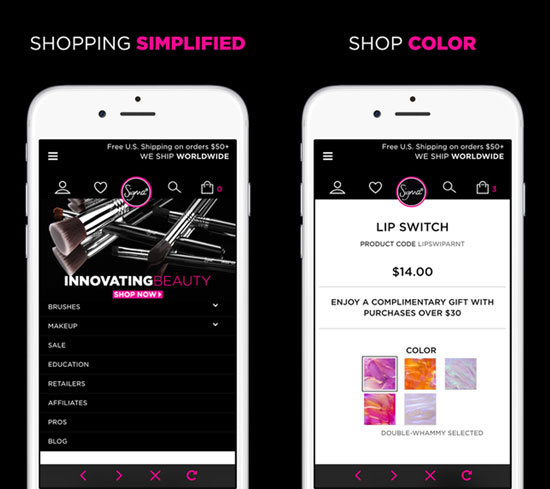 Sigma Beauty mobile app