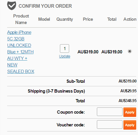 Techrific checkout