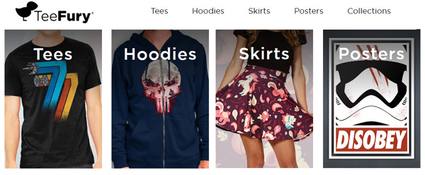 TeeFury Range