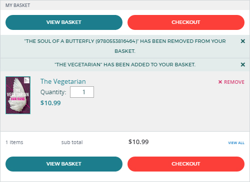 Wordery checkout