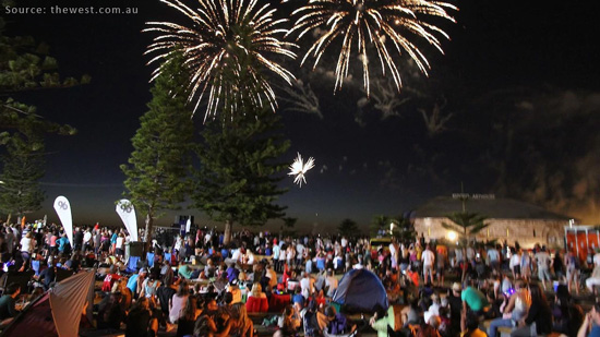Australia Day Fireworks